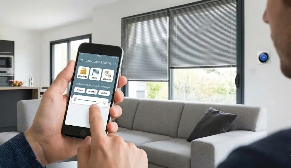 Installation domotique smartphone