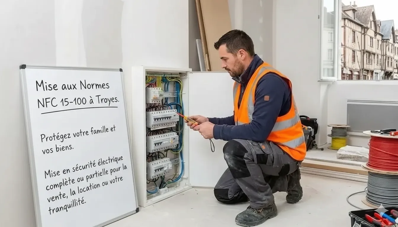 Mise aux normes électriques Aube