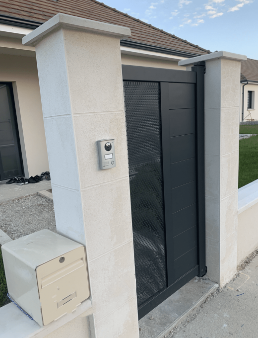 Motorisation de portail battant à Troyes – Pose par Nour-Elec